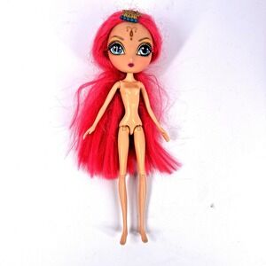 Spin Master LIV Doll 2010 Nude Replacement Body Pink Hair Big Eyes Custom OOAK